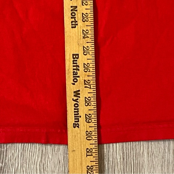 2013 Star Trek Command Uniform Red CBS Studios T-Shirt Size 3XL - Picture 9 of 10